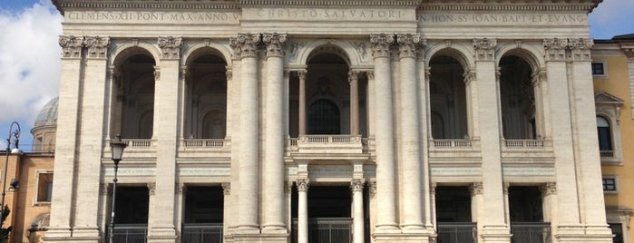 Basilica di San Giovanni in Laterano is one of Řím.