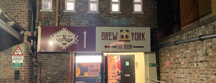Brew York Craft Brewery & Tap Room is one of Great York Pubs.