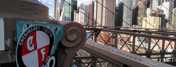 Puente de Brooklyn is one of Lugares favoritos de Alexander.