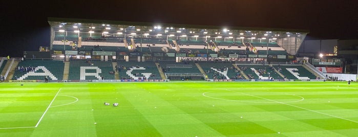 Home Park is one of Football grounds.