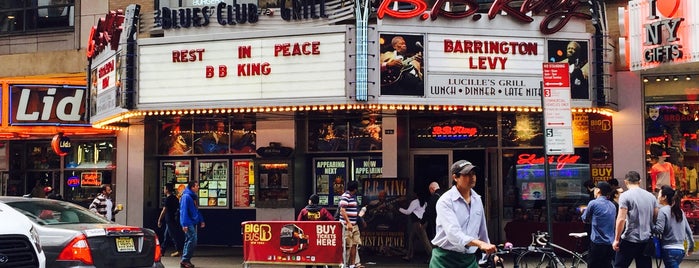 B.B. King Blues Club & Grill is one of NYC.