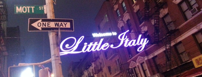 Little Italy is one of What's up, New York.