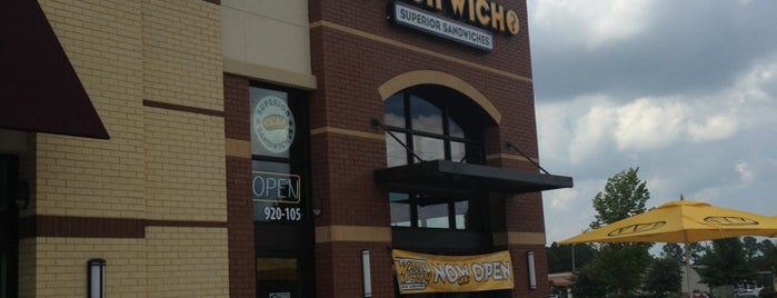 Which Wich is one of Lieux qui ont plu à James.