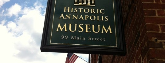 Historic Annapolis Museum is one of สถานที่ที่บันทึกไว้ของ George.