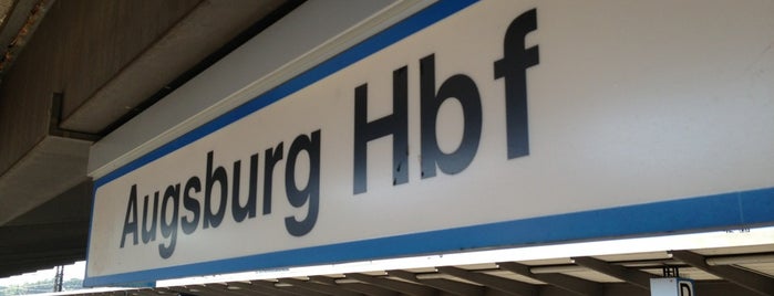 Главный вокзал Аугсбурга is one of Bahnhöfe Deutschland.