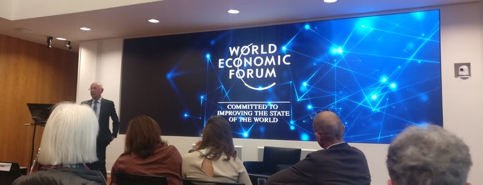 World Economic Forum is one of Lugares favoritos de Aleks.