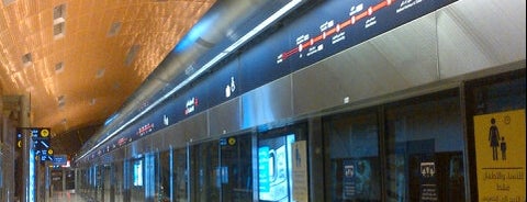 AL Quoz Metro station is one of Dubai.