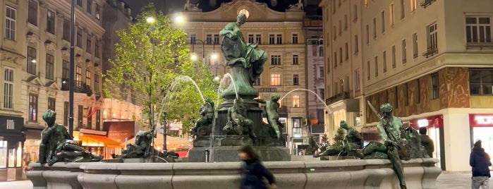 Donnerbrunnen is one of Vienna my love.