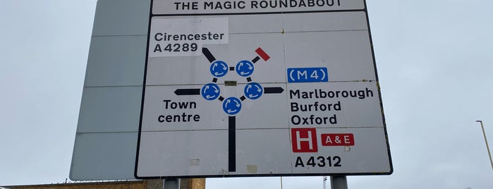 The Magic Roundabout is one of Vadim 님이 저장한 장소.