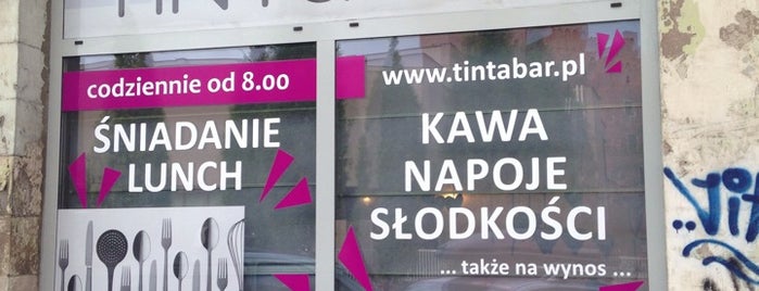 TINTA bar is one of Poznań.