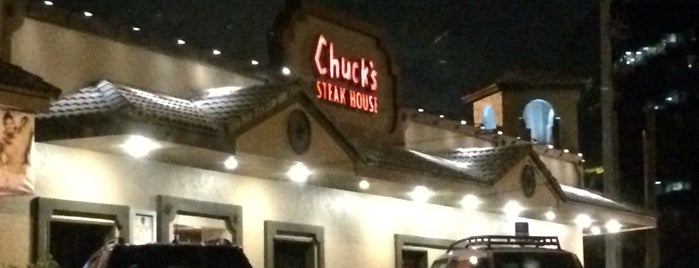 Chuck's Steak House is one of Posti salvati di Priscila.