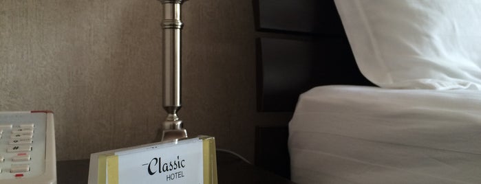 Classic Hotel is one of Tempat yang Disukai Çağrı.