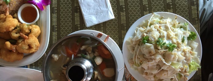 Thai Plate is one of food in cali.