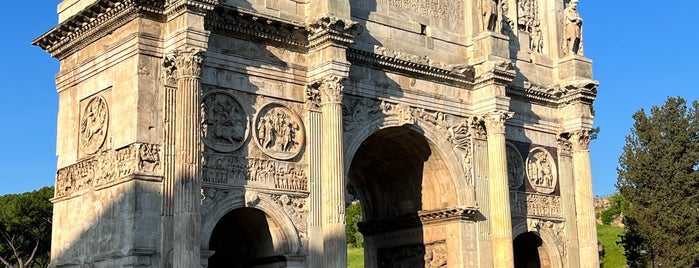 Arch of Constantine is one of Rom.