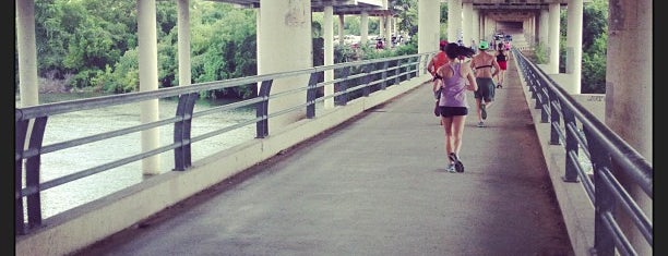 Lady Bird Lake Trail (West) is one of Top urban bike paths in the U.S..