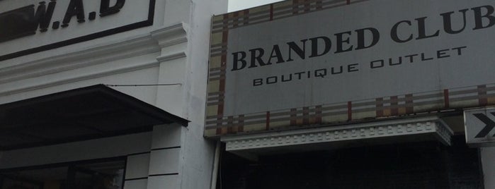 Branded club is one of Bandung.