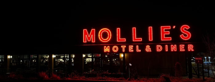 Mollies Diner and Motel is one of London.
