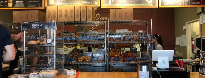 Blazing Bagels is one of Lugares favoritos de Kate.