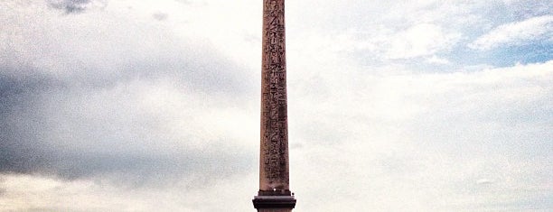 Luxor Obelisk is one of Paname.