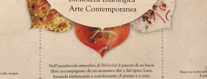 Bibliothe is one of Vegan Eats in Rome.