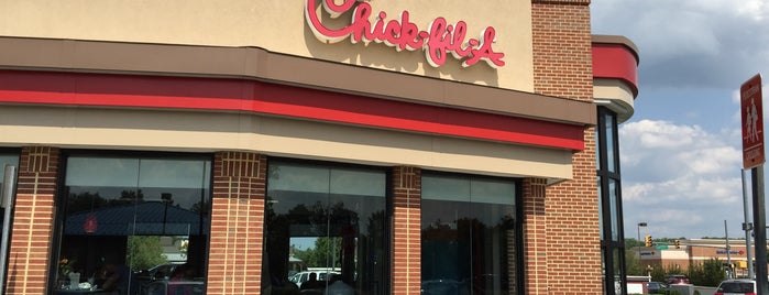 Chick-fil-A is one of Hamilton Marketplace.