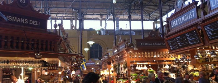 Östermalms Saluhall is one of Bianca's Saved Places.
