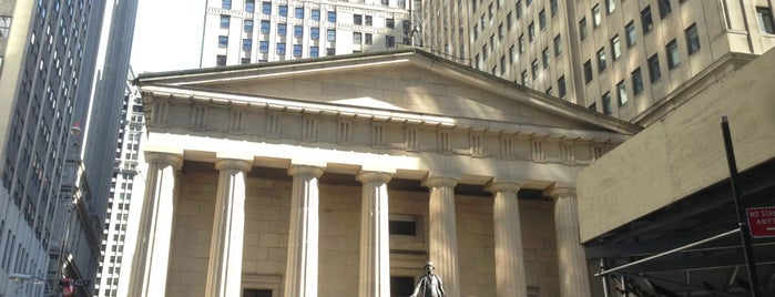 Federal Hall National Memorial is one of NYC.
