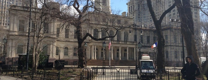 New York City Hall is one of New York, Newwww Yooooooork!...... :-).