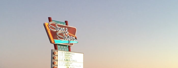 Stars & Stripes Drive-In Theatre is one of Texas.