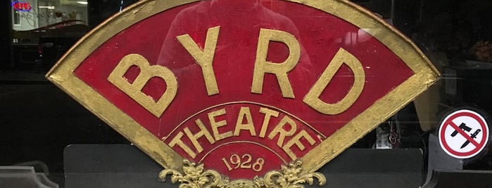 The Byrd Theatre is one of Someday... (The South).