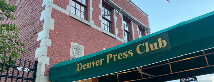 Denver Press Club is one of Denver-To-Do List.