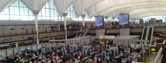 Denver International Airport (DEN) is one of Airports (around the world).