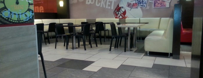 KFC is one of places to eat out.