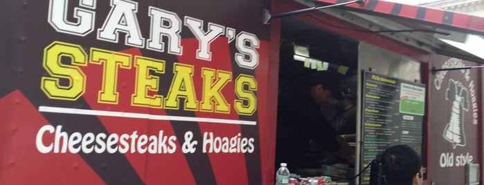 Gary's Steaks is one of NYC Food on Wheels.