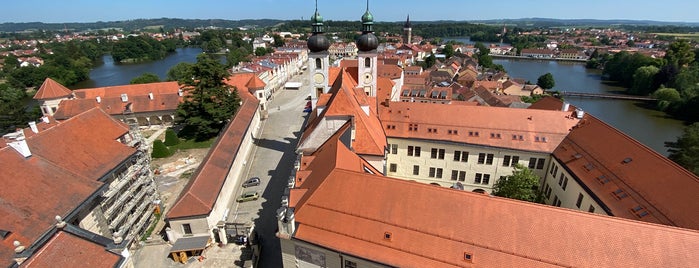 Věž sv. Jakuba is one of Telč.