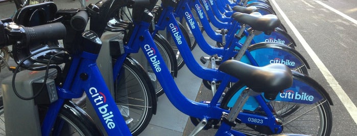 Citi Bike Station is one of CitiBike Stations NYC Manhattan.