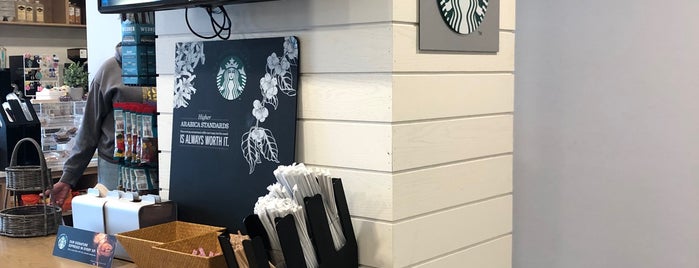 Lobby Starbucks is one of Lizzie : понравившиеся места.