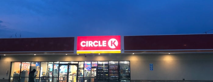 Circle K is one of Gas.