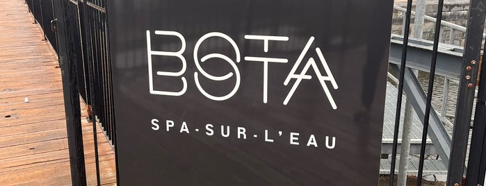 Bota Bota, spa-sur-l'eau is one of Montreal, Canada.