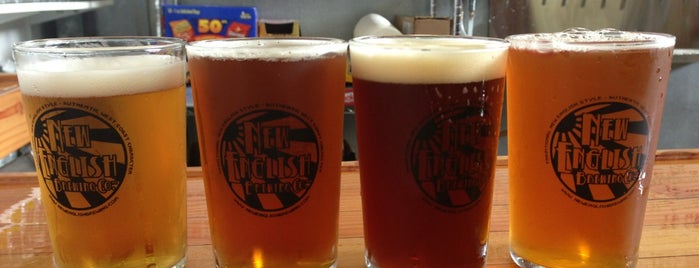 New English Brewing Company is one of place to try beer.