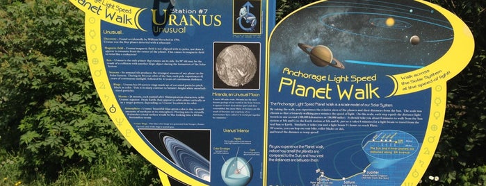 Anchorage Planet Walk - Uranus is one of More Alaska.