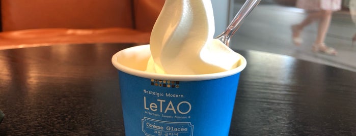 LeTAO is one of Seoul Eats/Drinks/Shopping/Stays.