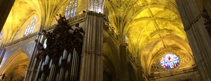 Cathedral of Seville is one of Andalusia.