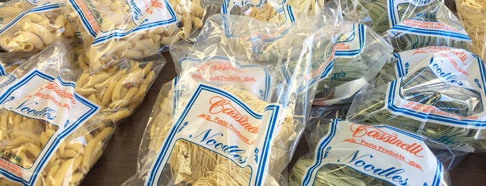 Cassinelli Pasta is one of Melody's Saved Places.