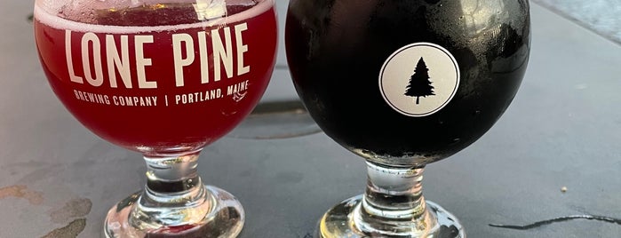 Lone Pine Brewing is one of Portland ME.