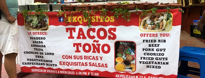 Exquisitos Tacos Toño is one of [ Puerto Vallarta ].