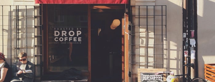Drop Coffee is one of Marcus' Stockholm.