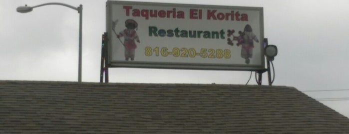 Taqueria El Korita is one of Kansas 2.