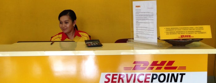 DHL is one of Bali.