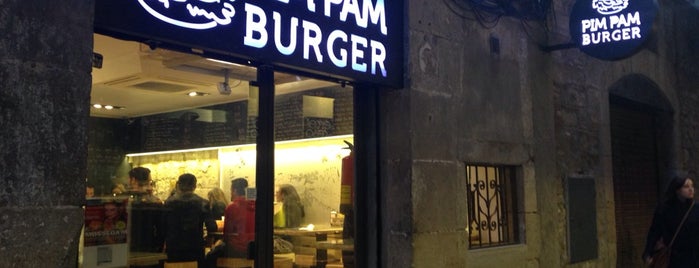 Pim Pam Burger is one of Barcelona.